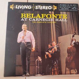 Belafonte at Carneige hall  Vynil Record